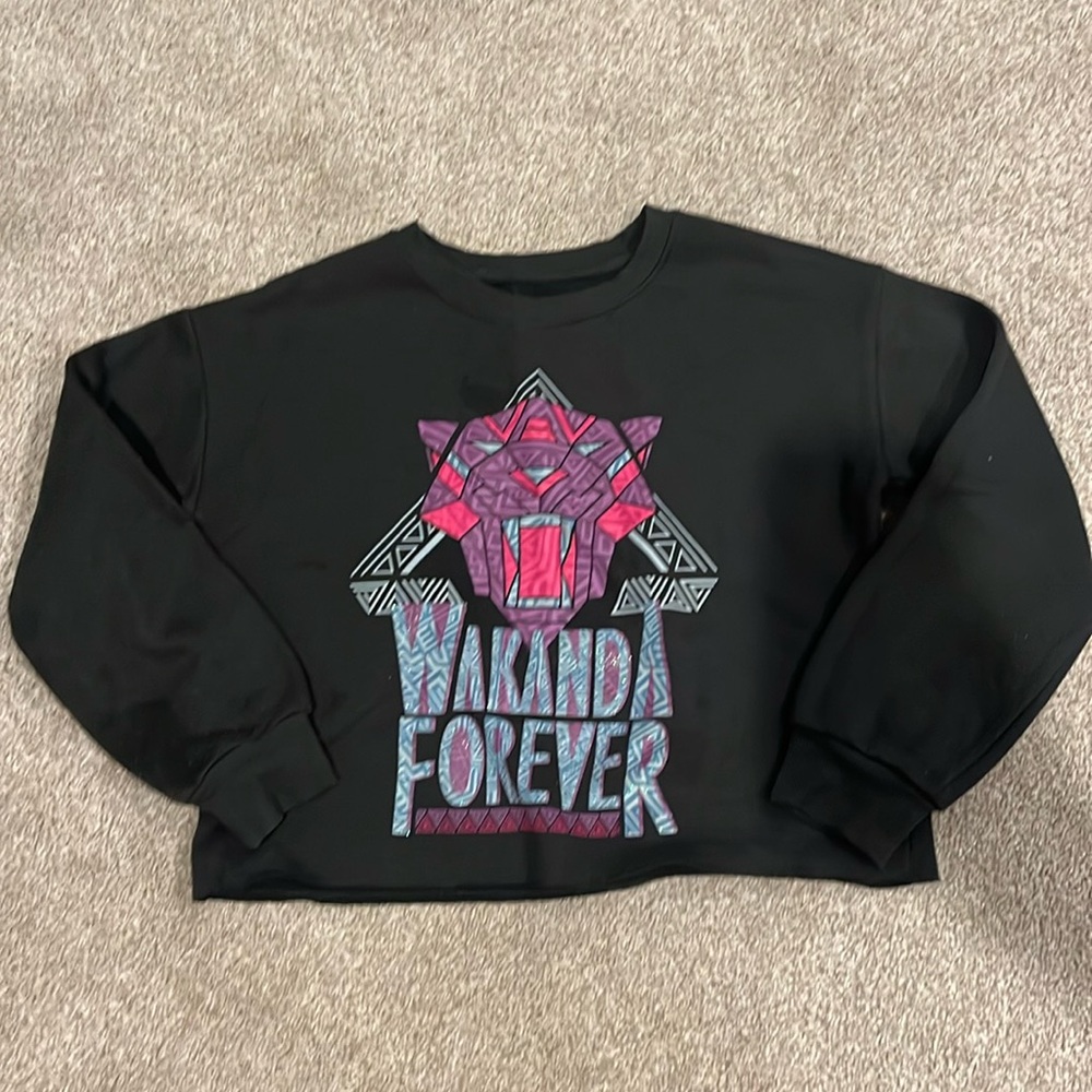 Girls Wakanda Forever sweatshirt